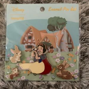 COPY - Loungefly Disney Snow White And The 7 Dwarfs Woodland Animals Enamel Pin…